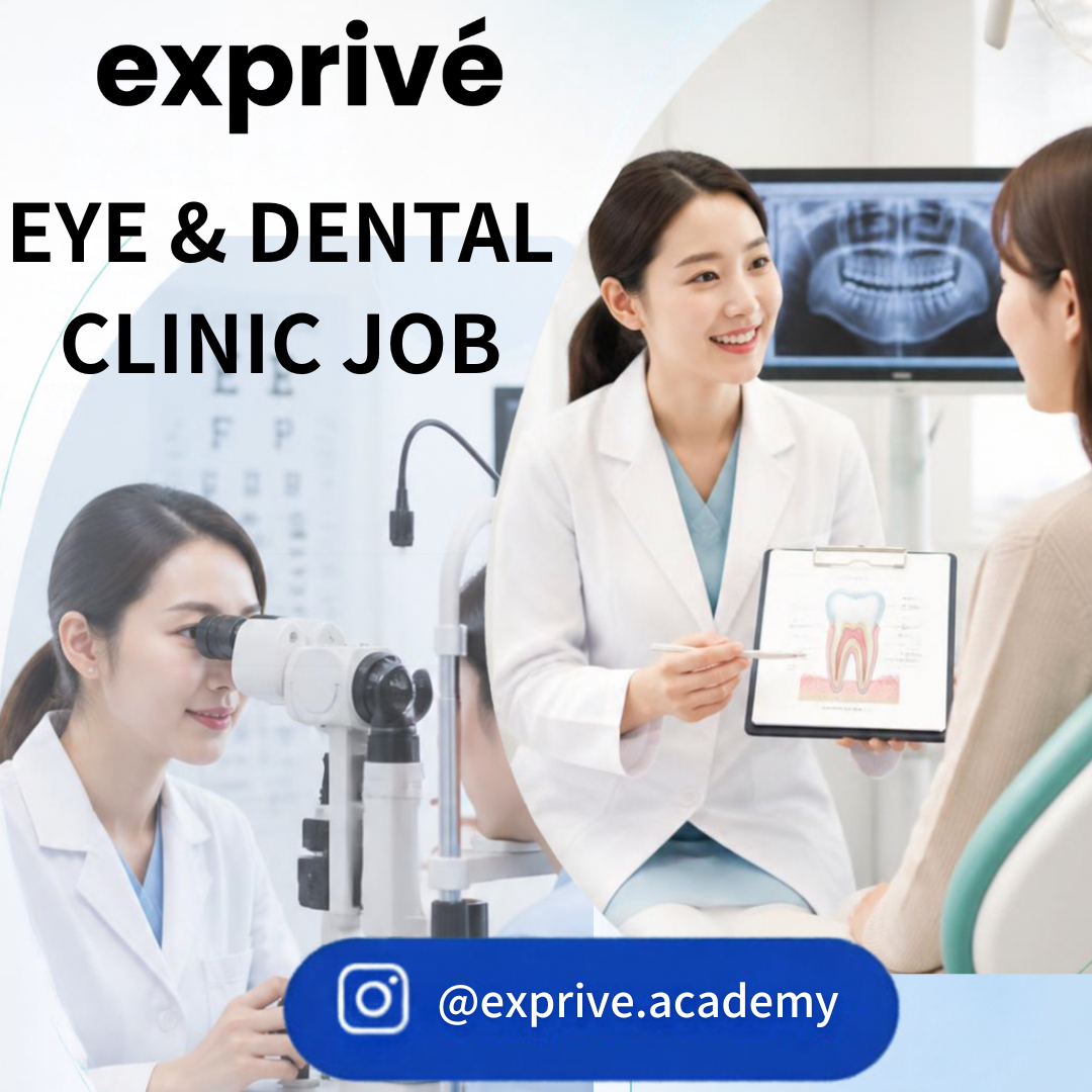 JOB103 Eye + Dental Clinic Bootcamp