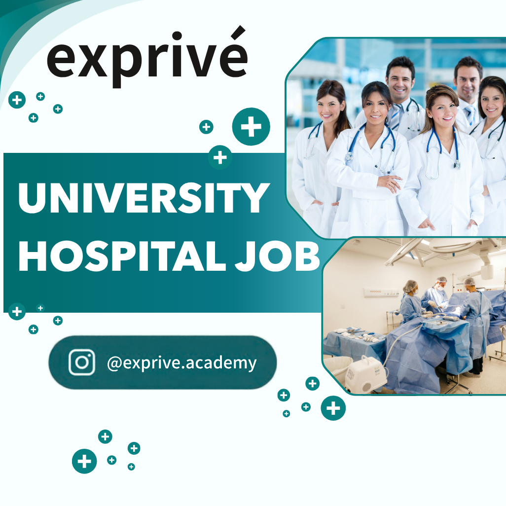 JOB201 University Hospital Boothcamp